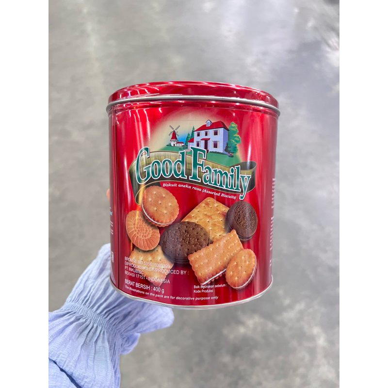 

Good family biskuit assorted 400gr