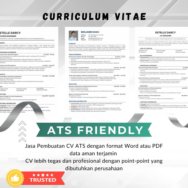 

Jasa Pembuatan CV ATS