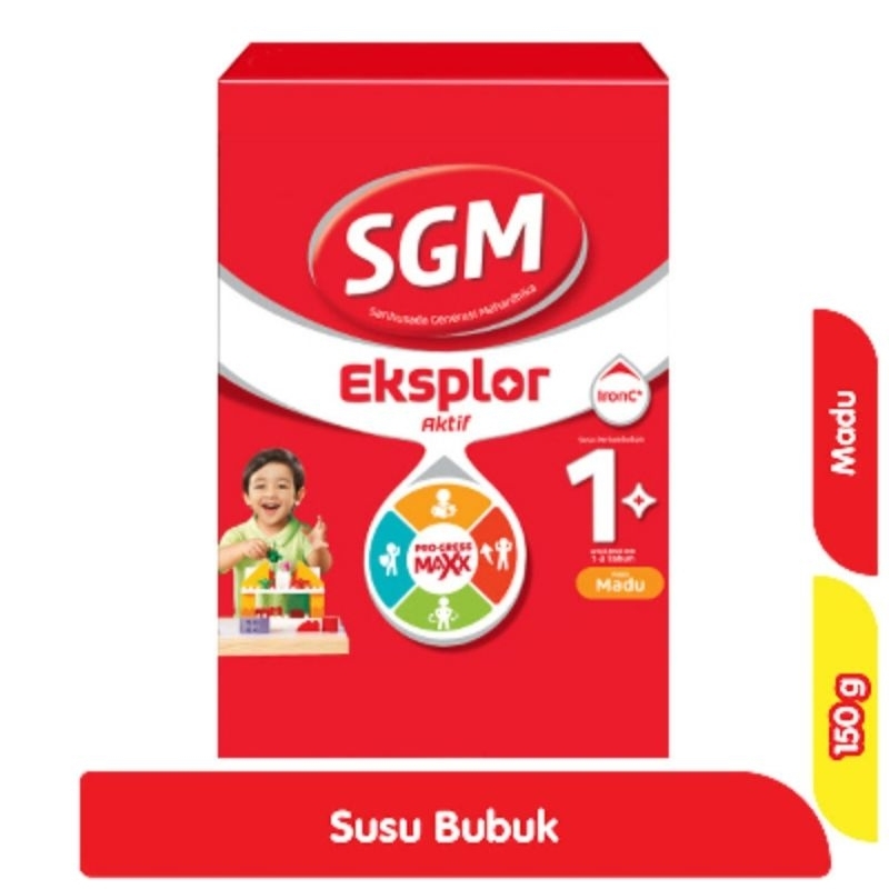 

SGM Eksplor 1+ IronC Susu Bubuk Pertumbuhan Anak Madu 150 g