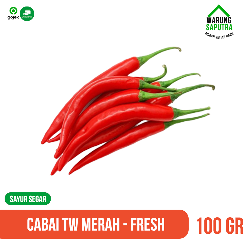 

Cabai / Cabe Merah TW Segar 100 g