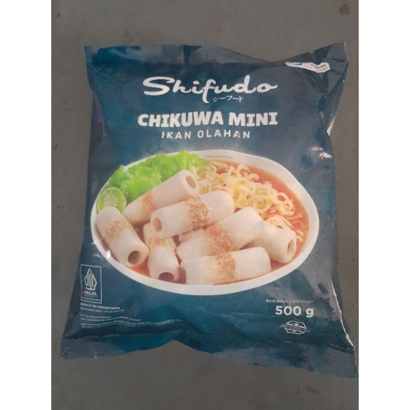 

Shifundo Chikuwa Mini Ikan Olahan 500 gram