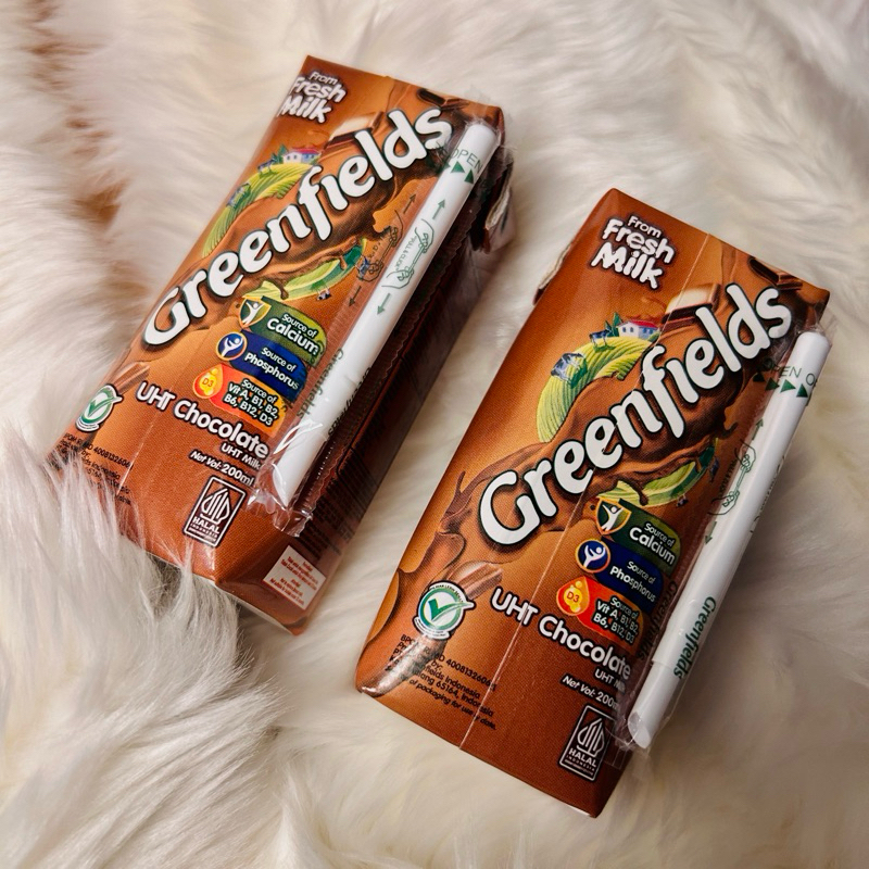 

Susu Greenfields UHT Rasa Coklat 200 ml