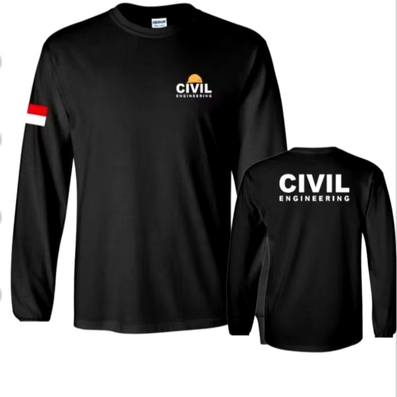 kaos bordir civil engineering t-shirt CIVIL ENGINEERING baju CIVIL ENGINEERING kaos CIVIL ENGINEERIN