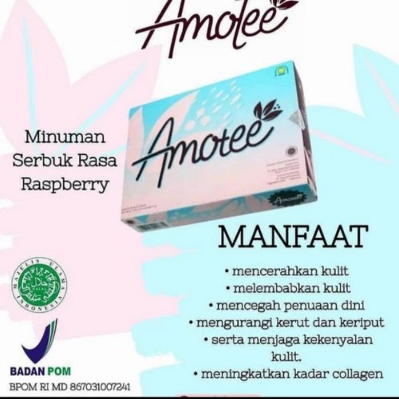 

serbuk minuman amotee