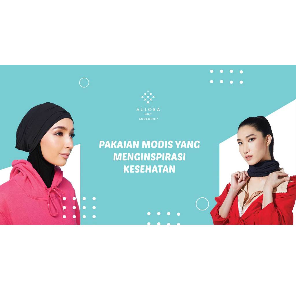 Aulora Beyul Scarf Original Syal Pelindung Kepala dan Leher Unisex