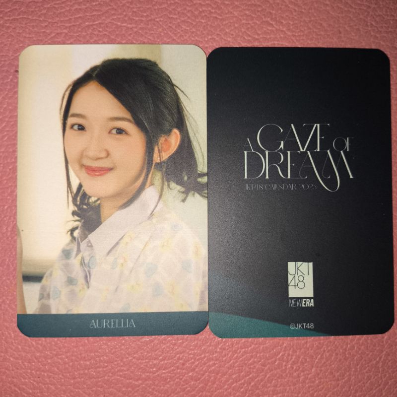 

Photocard JKT48 2025 Calendar a Gaze of Dream Aurelia - PC Kalender Lia