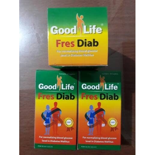 FRESDIAB Good Life Fres Diab Fres diab isi 30 kapsul - pengobatan diabetes mellitus/kencing manis
