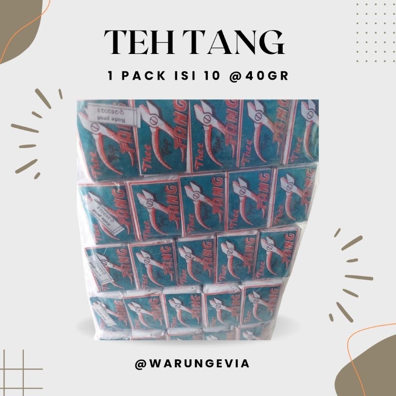 

TEH TANG 1 PACK ISI 10