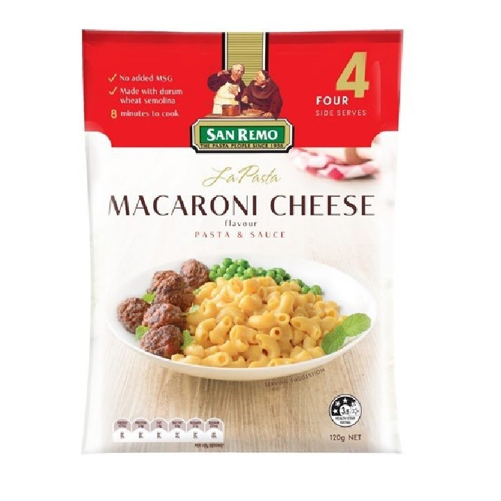 

saus pasta san remo la pasta macaroni cheese 120