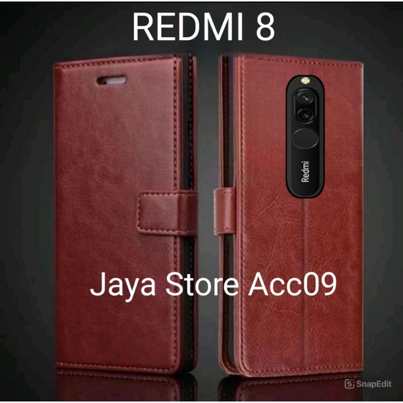 CASE REDMI 8/REDMI NOTE 8/REDMI NOTE 8 PRO/REDMI 8A. FLIP COVER SARUNG CASE DOMPET