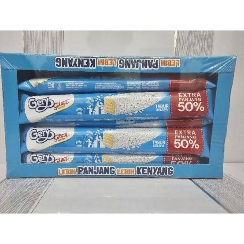 

Gery Saluut Wafer Chocolate Coconut Sekotak isi 12 Pcs