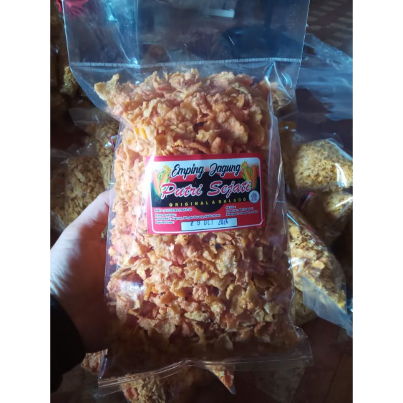 

Emping jagung 250 gr