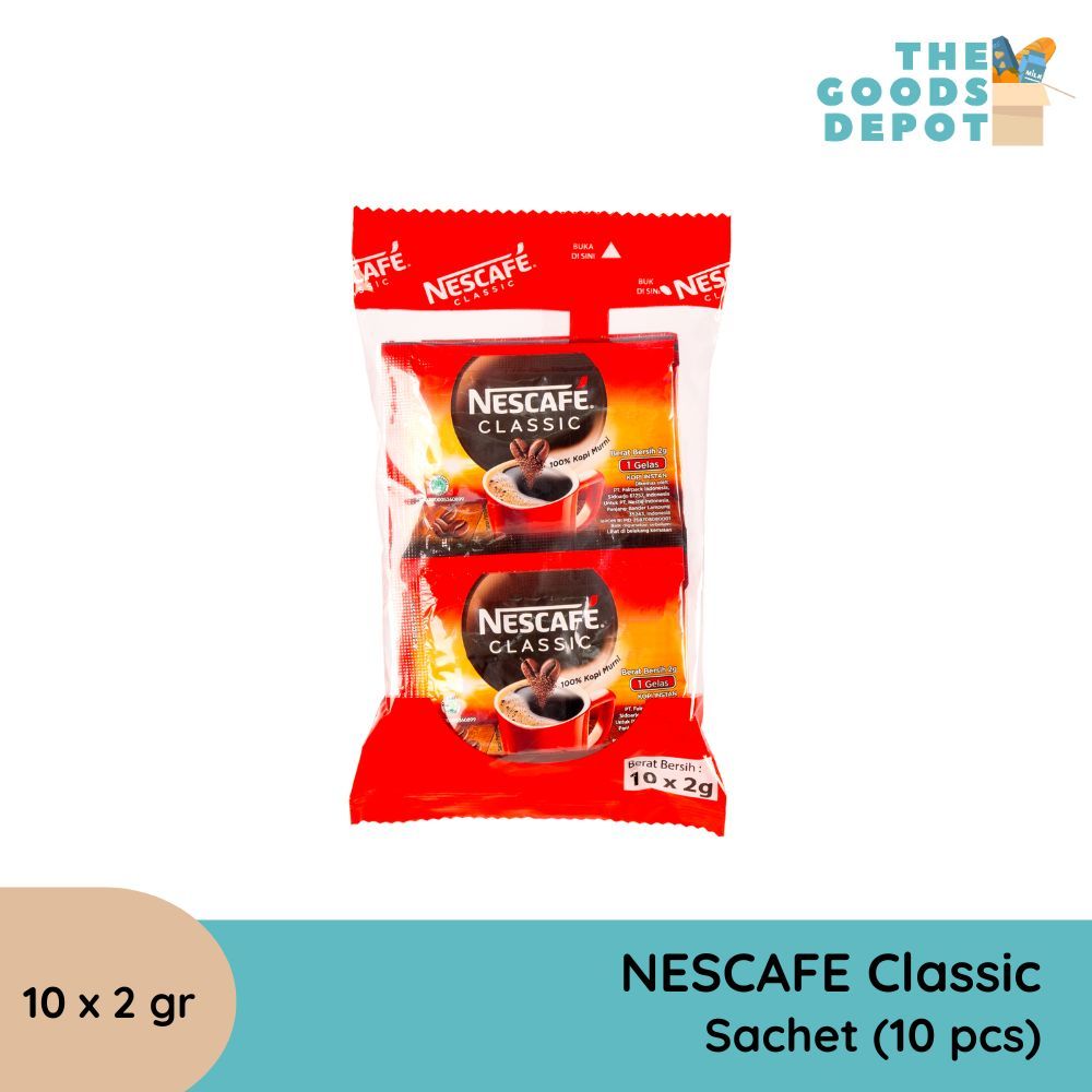 Nescafe Classic Sachet (10 x 2 g)