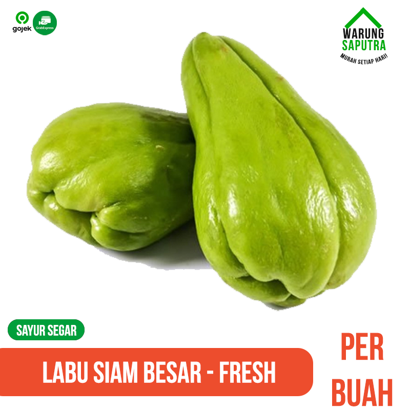 

Labu Siam Besar / Waluh Besar Segar per buah