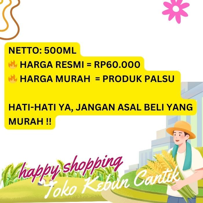 ANTILAT 500ML Pestisida Organik Andal Basmi Ulat Grayak, Ulat Buah, Ulat Daun, Ulat Batang pada