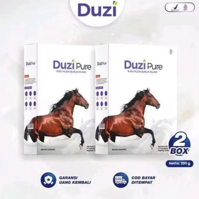 

2 Box Duzi Pure Susu Kuda Murni 100% Original Atasi Masalah Pensendian Tulang