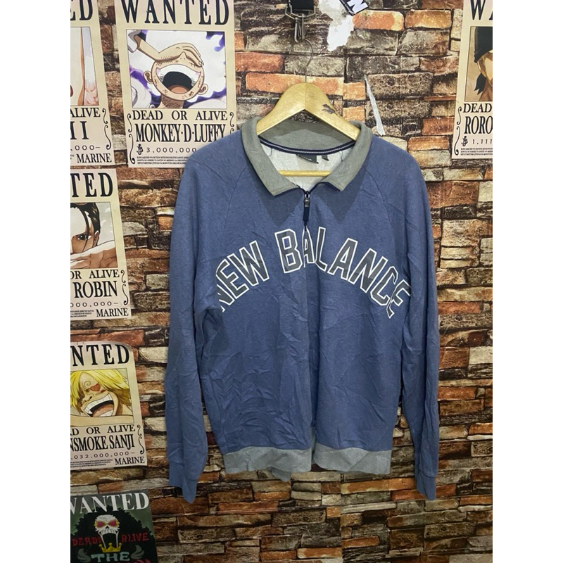 Half zipper crewneck new balance