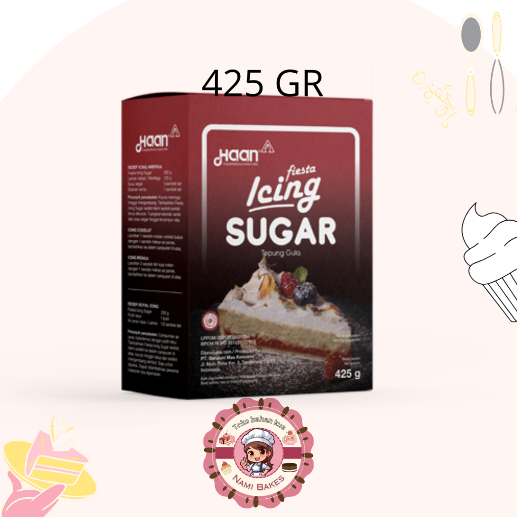 

Haan Icing Sugar Fiesta 425 gram