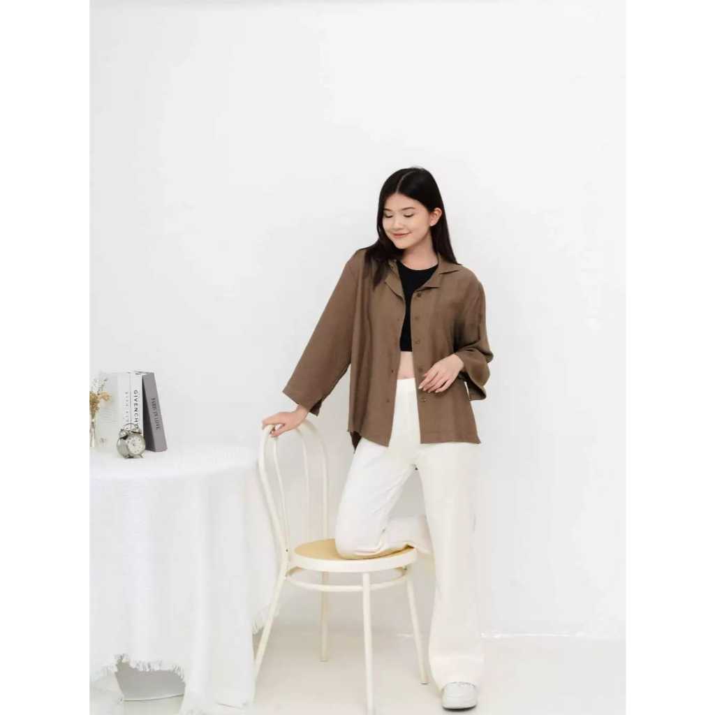 celana cutbray scuba highwaist flare pants celana fit and flare pants