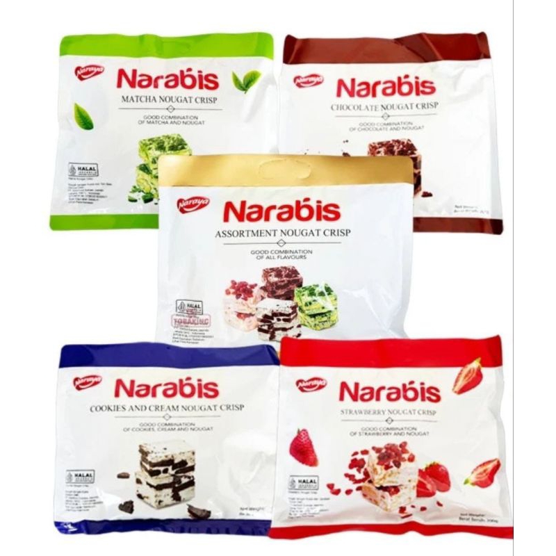 

Naraya narabis nougat crispy 200 gram