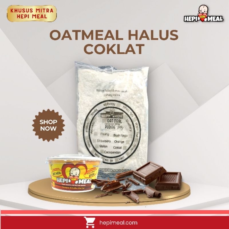 

oatmeal rasa coklat HALUS