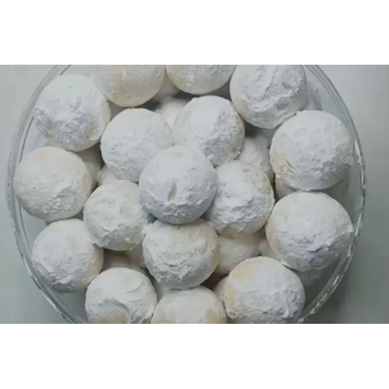 

Kue Putri Salju || Kue Kering Isi 500 Gram