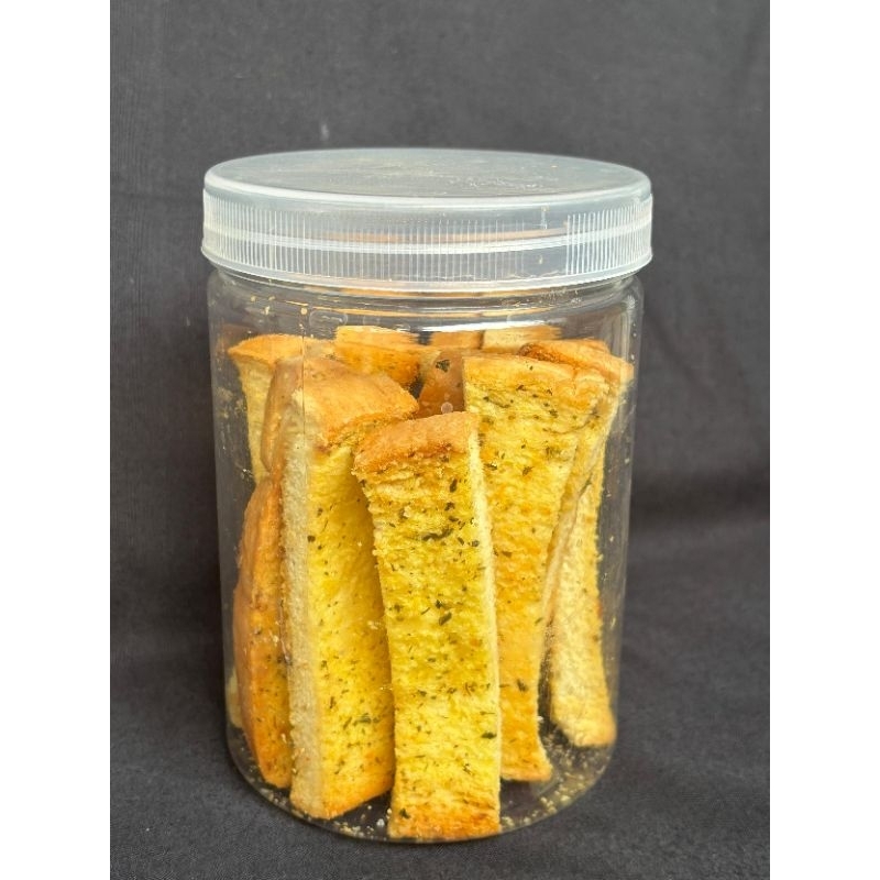 

GARLIC BREAD (kemasan toples 800ml, t=13, d=9)