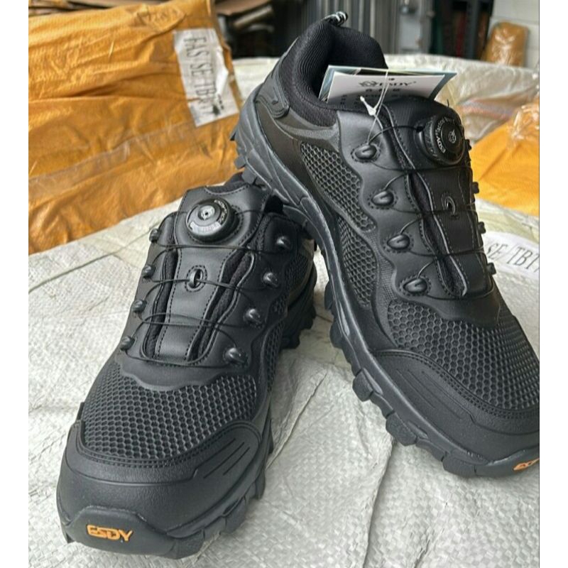 sepatu esdy tali putar BEE 4 inch/sepatu hiking outdoor tactical esdy sistem tali putar