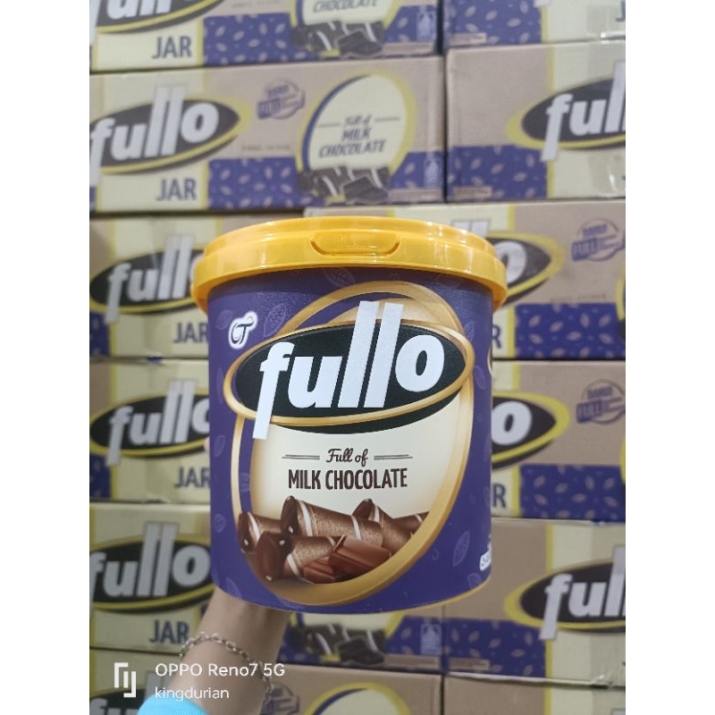 

Fullo Milk Chocolate Jar 200 gram