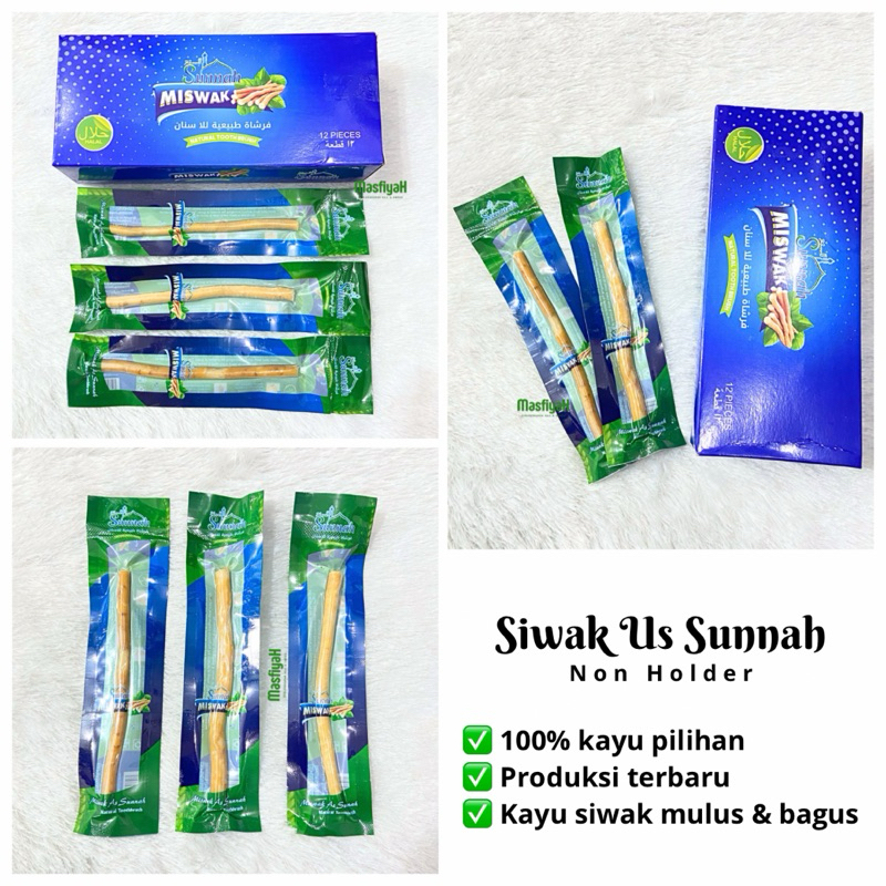 SIWAK US SUNNAH - NON HOLDER MISWAK US SUNNAH ORIGINAL SIWAK ORIGINAL US SUNNAH NON HOLDER SIWAK US 
