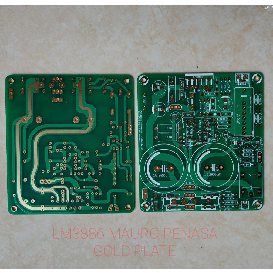 PCB LM3886 MONO Double layer