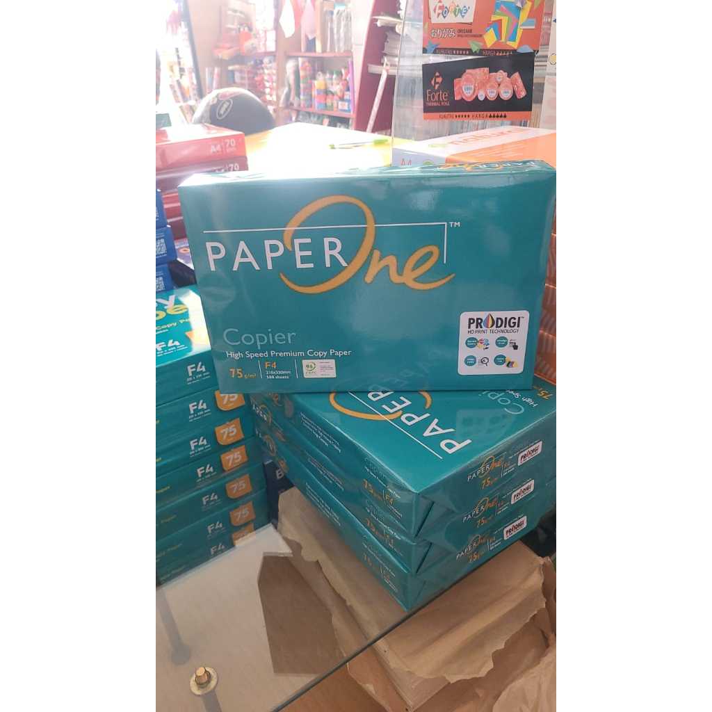 

KERTAS HVS PAPERONE HVS PAPER ONE A4 75 GRAM HVS PAPER ONE F4 75 GR