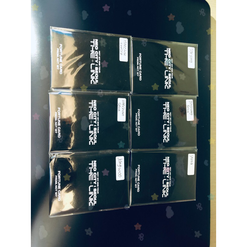 NCT 127 - FORTUNE CARD NEO CITY: THE LINK JOHNNY TAEYONG YUTA DOYOUNG JAEHYUN JUNGWOO MARK HAECHAN