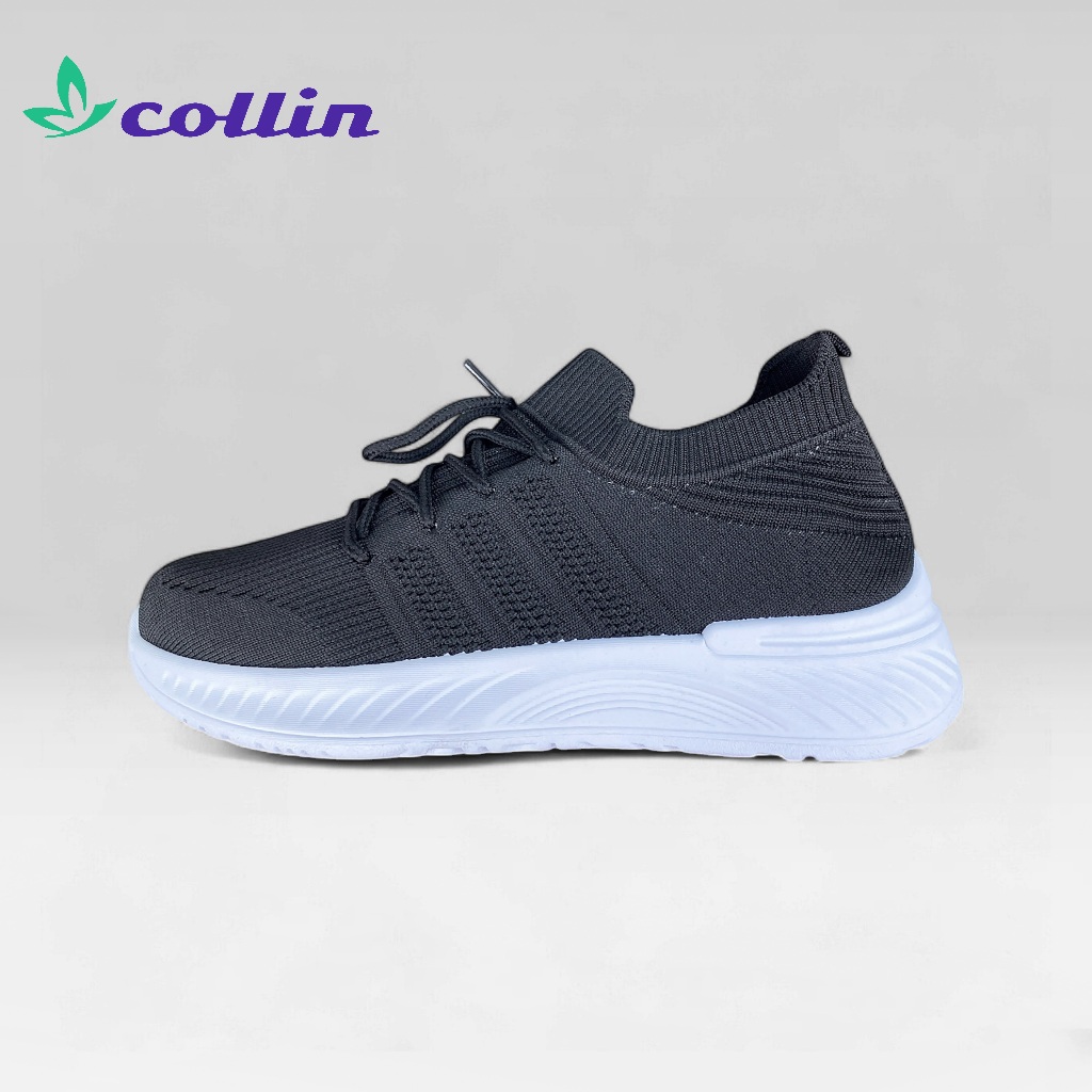 COLLIN Sepatu rajut unisex sepatu pria dan wanita sepatu sport CLL2621 --- A1