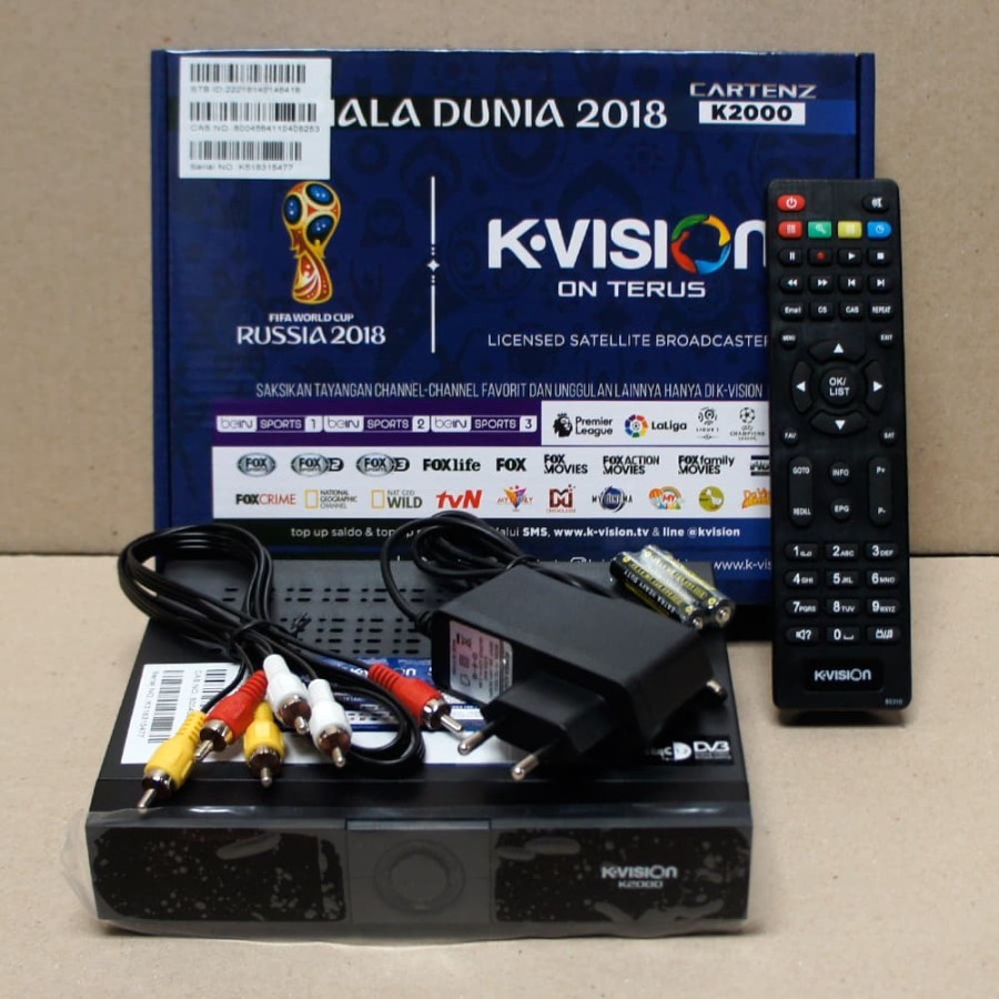 Decoder / Receiver K-vision K2000 Kartenz
