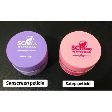 PAKET BUNDLINGG  SALEP PELICIN & SUNSCREEN BB GLOWING BARU SEMUA