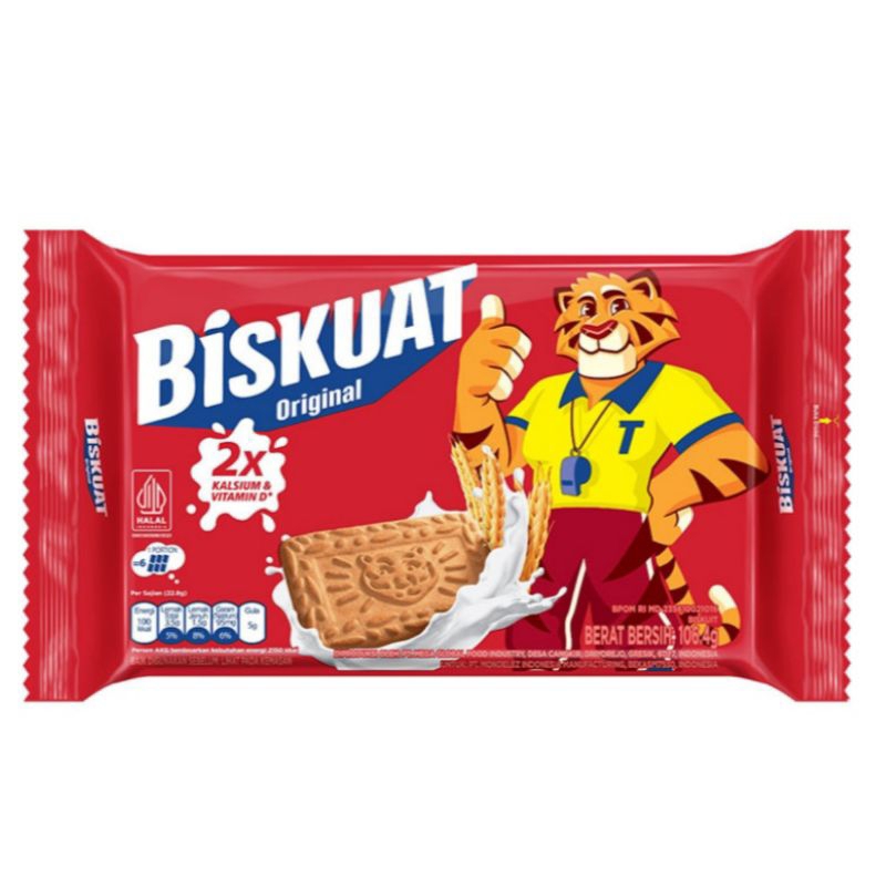 

Biskuat Biskuit 106.4gr / Original / Cokelat