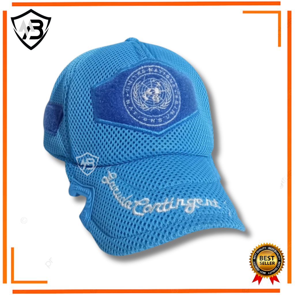 PROMO TOPI JARING BORDIR LOGO PBB BIRU COD