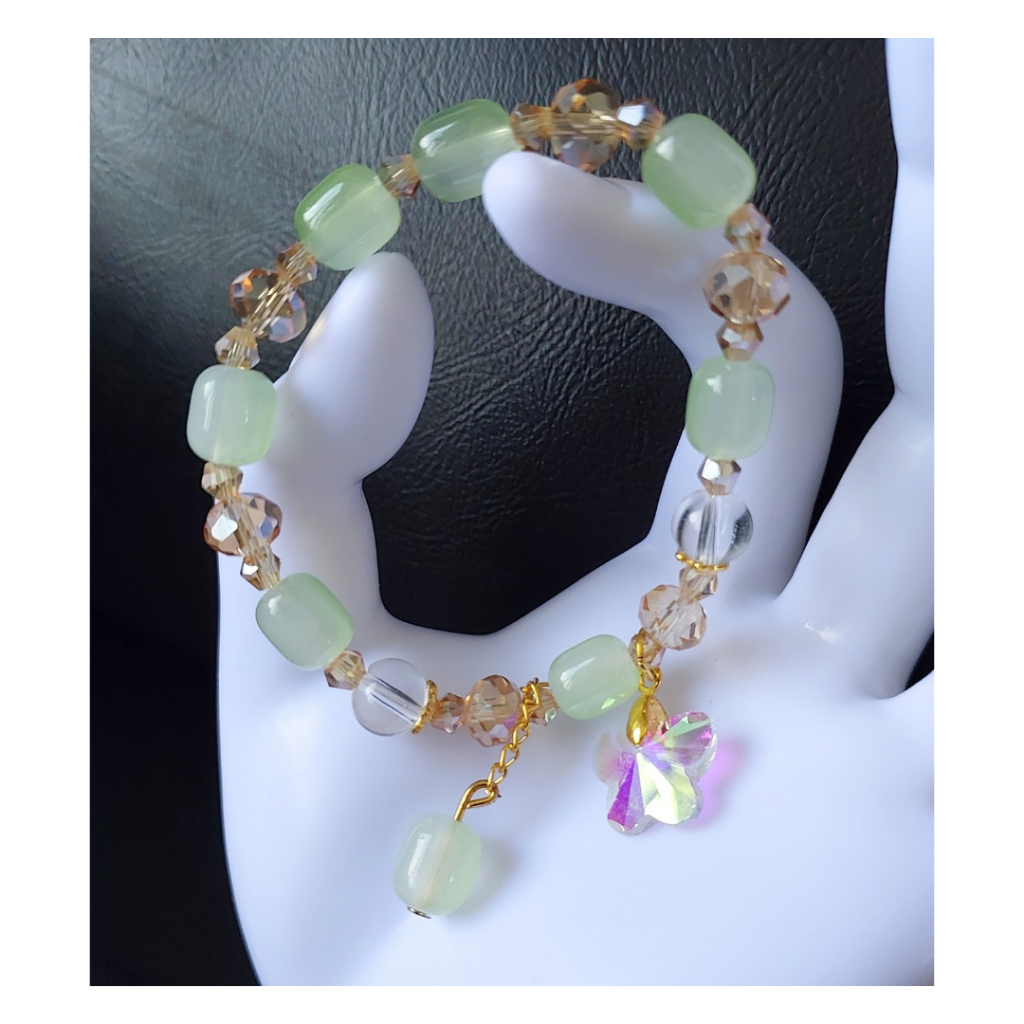 Gelang Manik Anak Perempuan Sanrio Giok imitasi Lucu Korea Cewek