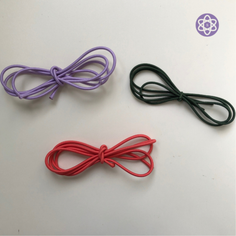 ( 1 meter ) Tali Karet Elastis Tali Strap Masker