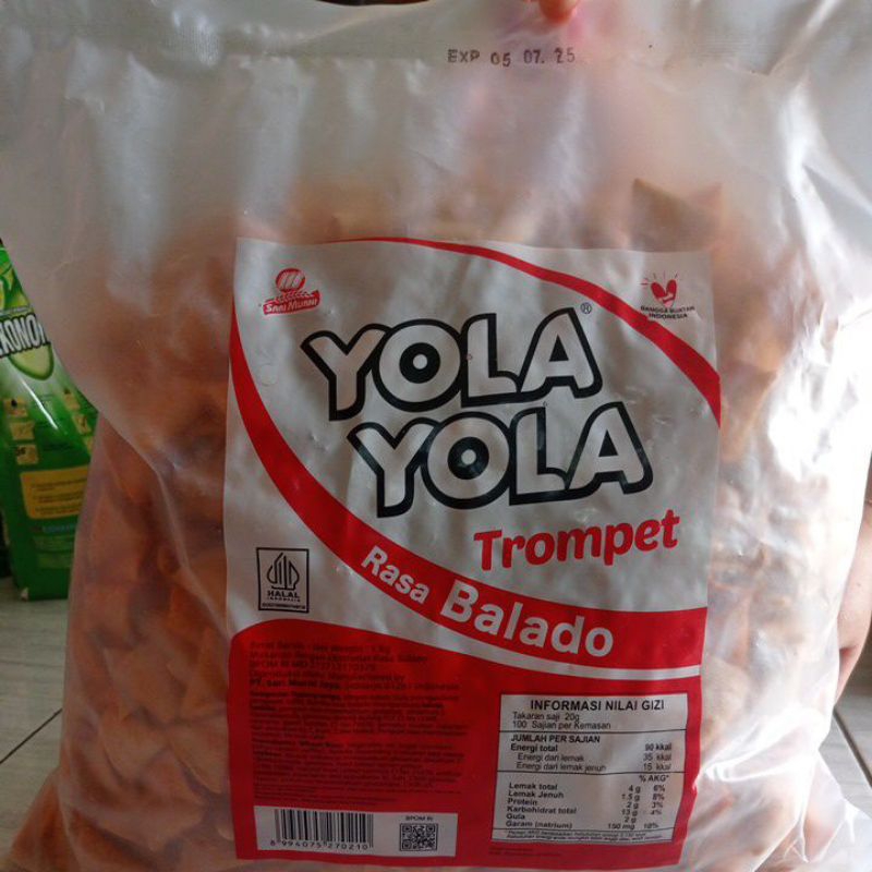 

1kg yola2 terompet rasa balado