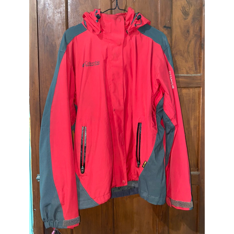Jaket outdoor columbia goretex