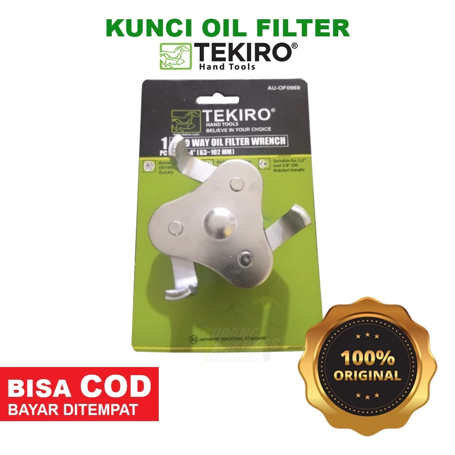 TEKIRO Kunci filter oli-kunci pembuka filter oli 2 arah-oil filter / 2 way Oil Filter