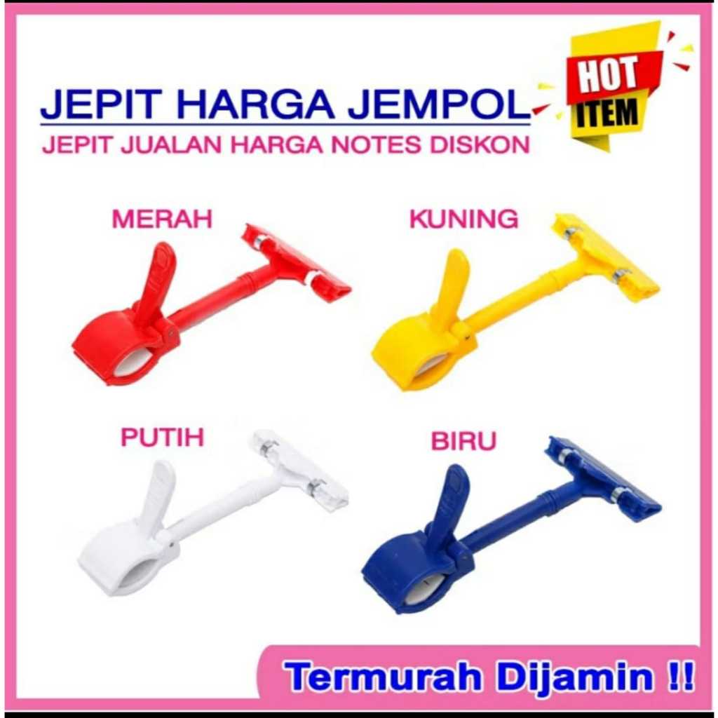 

Jepit Harga Obral untuk Penjepit Label Papan Price Tag Hanger