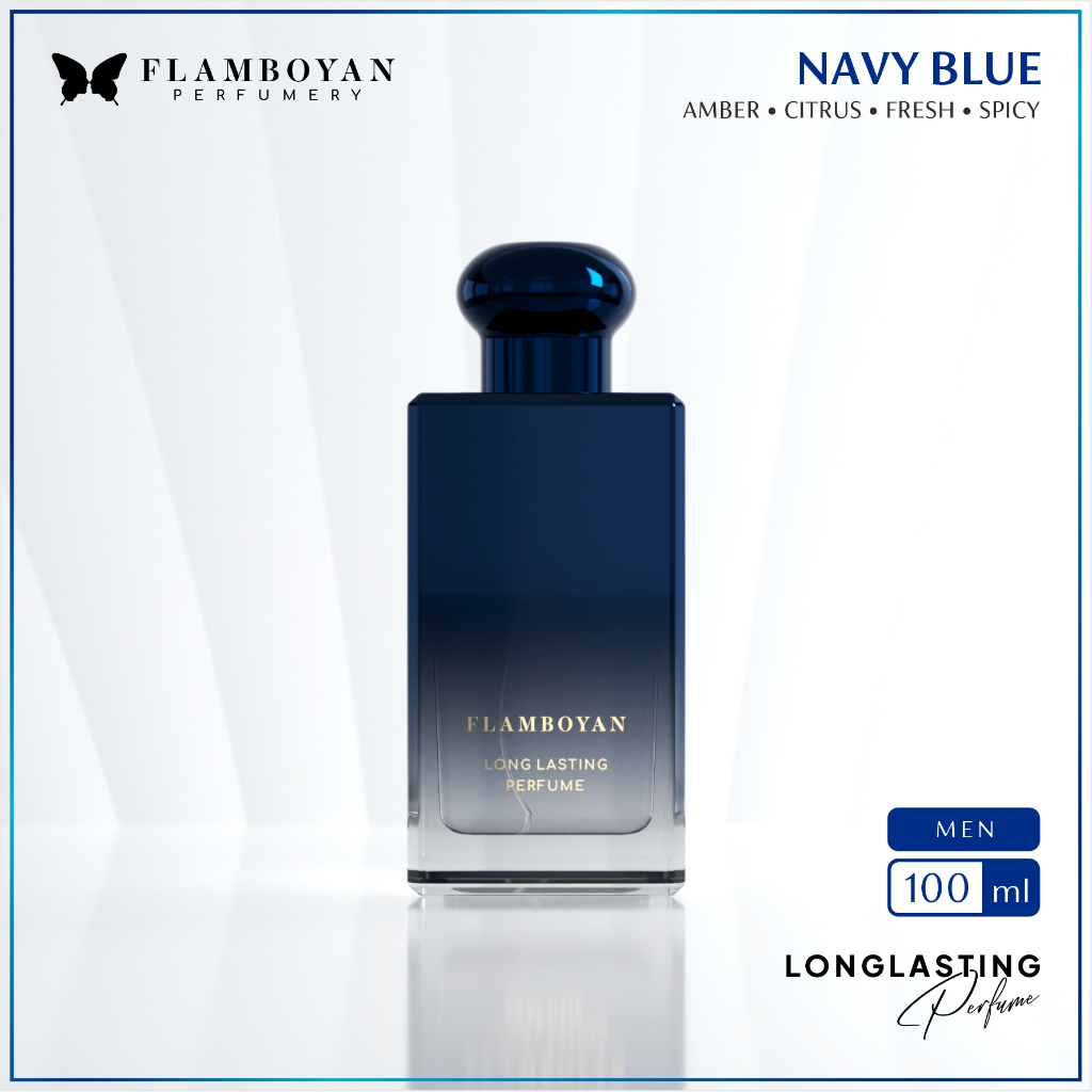 FLAMBOYAN PERFUMERY - NAVY BLUE