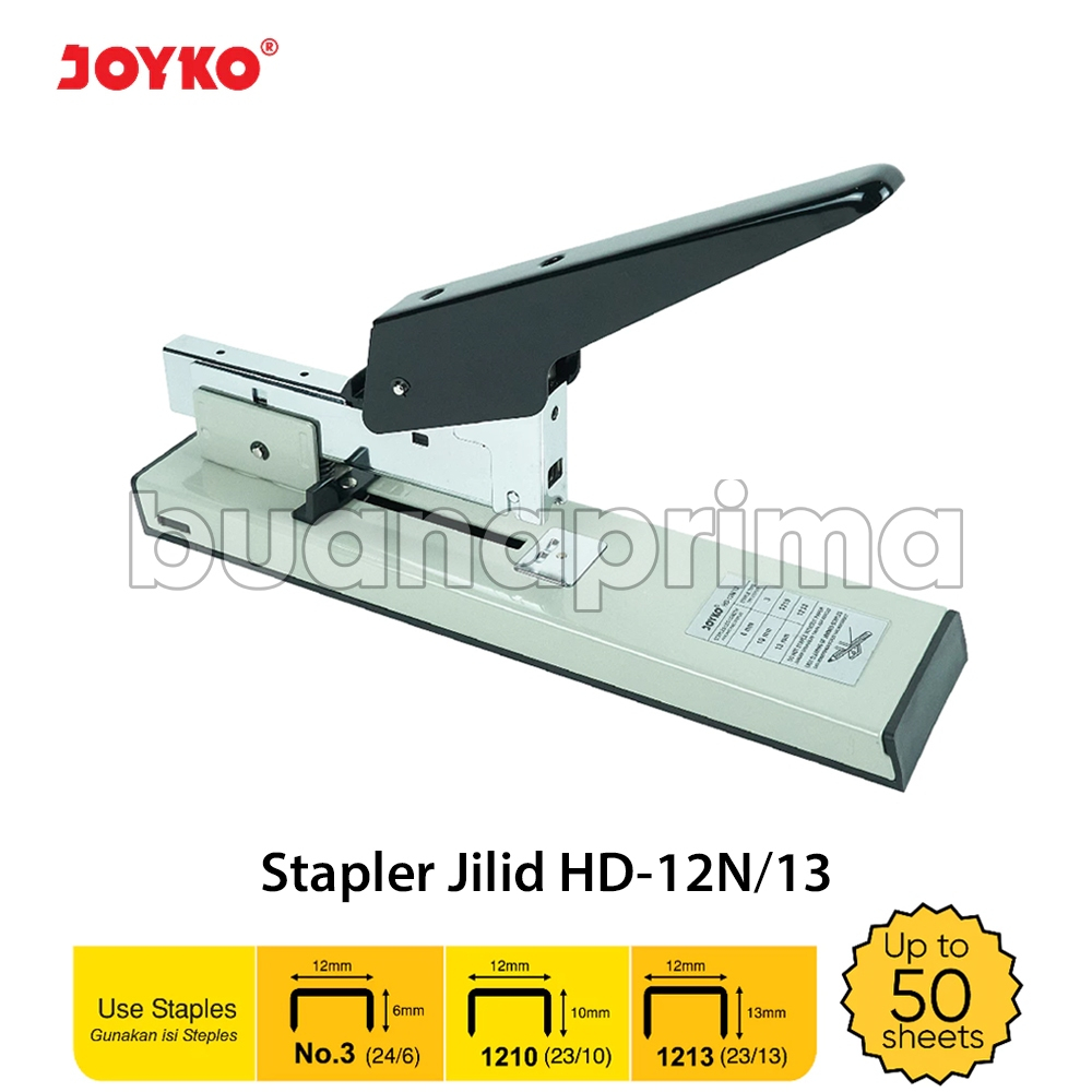 

Stapler Jilid Joyko HD-12N/13 Hekter Besar Berat Heavy Duty