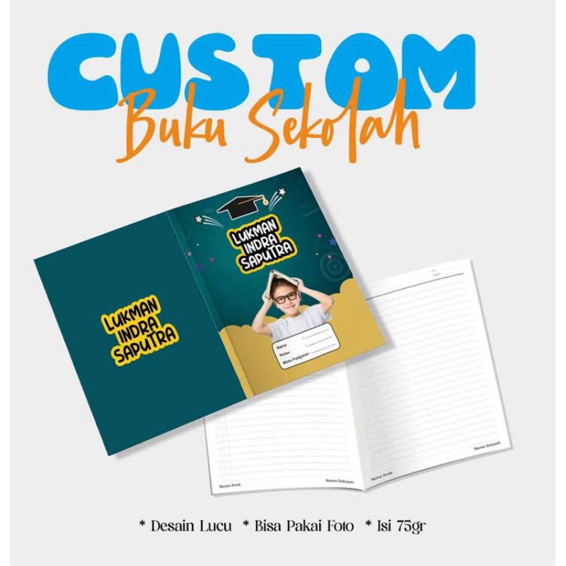 

buku tulis custom
