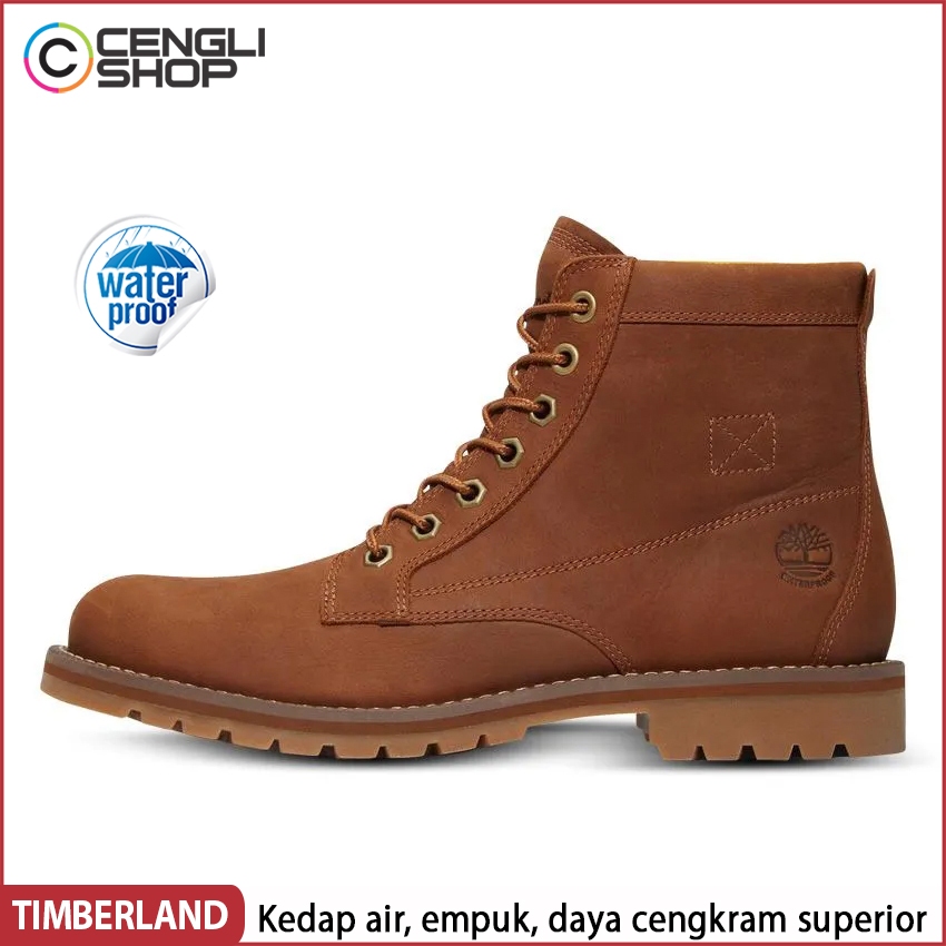 SEPATU BOOT TIMBERLAND BOOTS PRIA ORIGINAL KULIT ASLI ORI WATERPROOF TM66