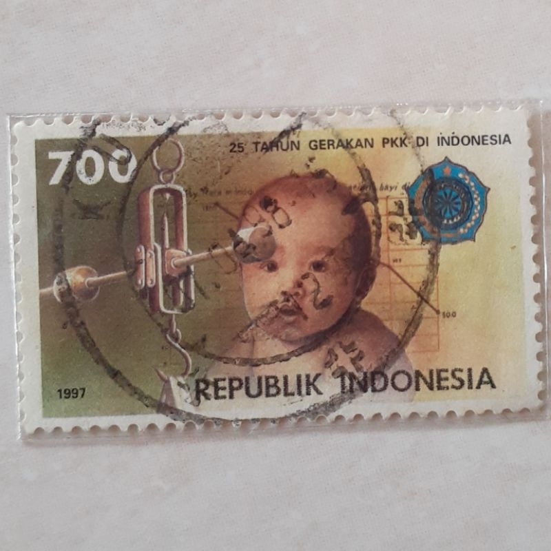 

(ID7) Perangko Indonesia 25 Tahun Gerakan Pembinaan Kesejahteraan Keluarga Tahun 1997