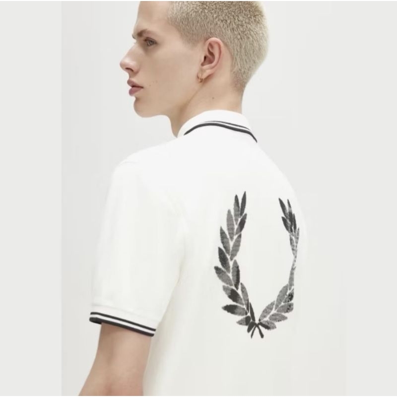 FRED PERRY ADVANTAGE ORIGINAL WHITE POLO